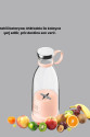 Çevre Dostu Cam Gövdeli Kablosuz Smoothie Blender