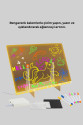 Çocuklar ve Yetişkinler İçin USB LED Işıklı Çizim Panosu