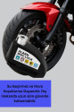 Motosiklet Scooter Bisiklet Tekerlek Disk Kilidi Alarmlı Güvenlik Motosiklet Scooter Bisiklet Tekerlek Disk Kilidi Alarmlı Güvenlik