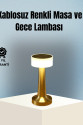 DEKORATİF MASA LAMBASI