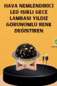 Projektör ışıklı, aromaterapi uyumlu mini masaüstü hava nemlendirici cihaz Projektör ışıklı, aromaterapi uyumlu mini masaüstü hava nemlendirici cihaz