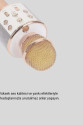 Bluetooth Karaoke Mikrofon Şarjlı Uzun Pil Ömürlü Çok Fonksiyonlu Bluetooth Karaoke Mikrofon Şarjlı Uzun Pil Ömürlü Çok Fonksiyonlu