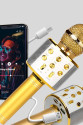 Kablosuz Karaoke Mikrofon USB AUX Destekli Parti ve Eğlence İçin