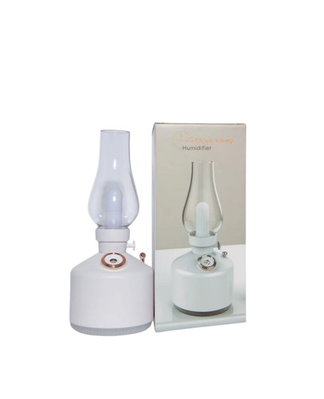 LED Işıklı Vintage Hava Nemlendirici Aromaterapi Difüzörü USB Şarjlı