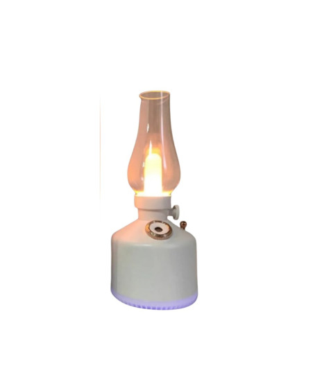 LED Işıklı Vintage Hava Nemlendirici Aromaterapi Difüzörü USB Şarjlı
