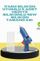 5 Silikon Hediyeli 40W Silikon Tabancası Ev ve Hobi Kullanımı