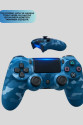 Kablosuz PS4 Oyun Kolu Çift Motor Titreşimli Uzun Bataryalı