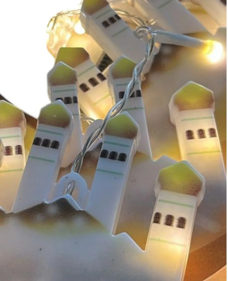 Ramazan Temalı LED Işık Hilal ve Yıldız Figürlü Dekor Lambası Ramazan Temalı LED Işık Hilal ve Yıldız Figürlü Dekor Lambası