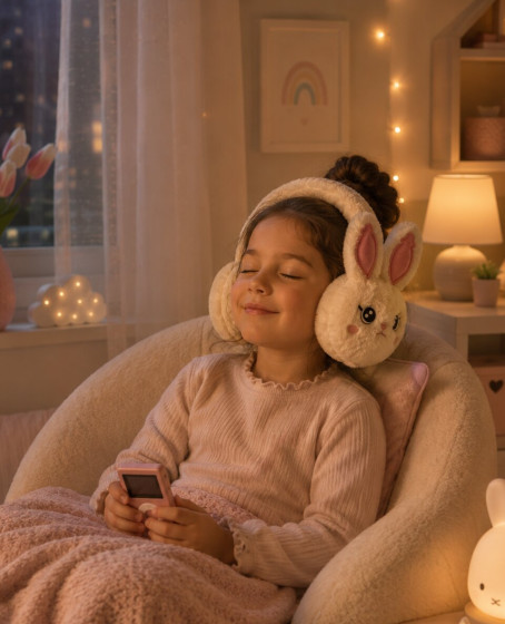 Peluş Bluetooth Kulaküstü Kulaklık Mikrofonlu Kablosuz Müzik Kulaklığı Peluş Bluetooth Kulaküstü Kulaklık Mikrofonlu Kablosuz Müzik Kulaklığı