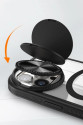 İphone 15 Pro Max Kılıf Teleskop Lens Magsafe Silikon Kapak - Derin Mor