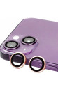 İphone 15 Raze Metal Kamera Lens - Pembe İphone 15 Raze Metal Kamera Lens - Pembe