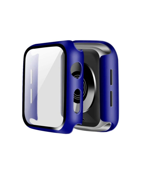Apple Watch 42mm Camlı Kasa Ekran Koruyucu - Lacivert Apple Watch 42mm Camlı Kasa Ekran Koruyucu - Lacivert