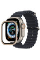 Apple Watch Ultra 49mm Alüminyum Kasa Cam Ekran Koruyucu - Gold Apple Watch Ultra 49mm Alüminyum Kasa Cam Ekran Koruyucu - Gold