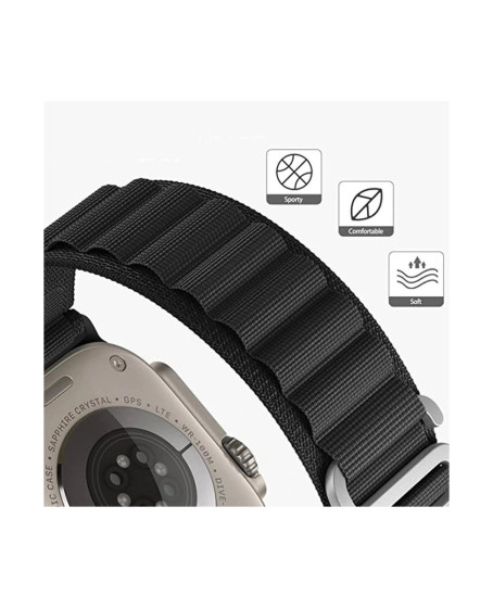 Apple Watch 42mm Mountain Kordon - Lacivert Apple Watch 42mm Mountain Kordon - Lacivert