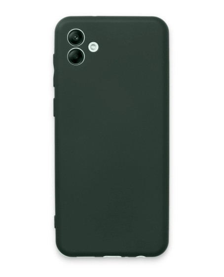Samsung Galaxy A04e Kılıf First Silikon - Koyu Yeşil Samsung Galaxy A04e Kılıf First Silikon - Koyu Yeşil