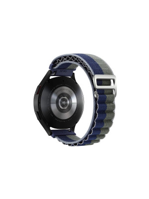 Watch 20mm Kr410 Kumaş Kordon - Lacivert-yeşil Watch 20mm Kr410 Kumaş Kordon - Lacivert-yeşil