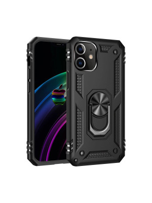 İphone 12 Mini Kılıf Sofya Yüzüklü Silikon Kapak - Siyah İphone 12 Mini Kılıf Sofya Yüzüklü Silikon Kapak - Siyah