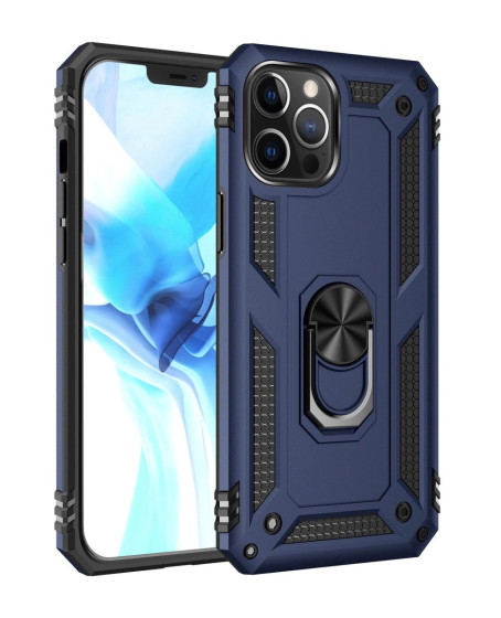 İphone 12 Pro Max Kılıf Sofya Yüzüklü Silikon Kapak - Lacivert İphone 12 Pro Max Kılıf Sofya Yüzüklü Silikon Kapak - Lacivert