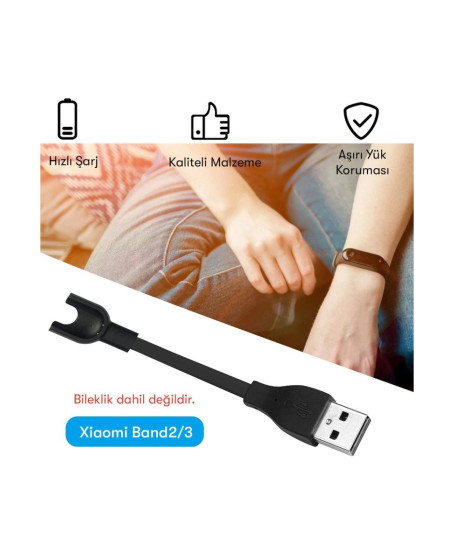 Mc03 Şarj Adaptörü Xiaomi Mi Band 2/3