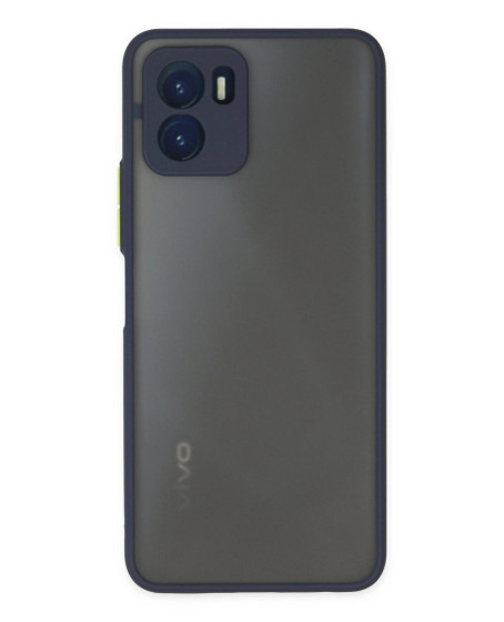 Vivo Y15s Kılıf Montreal Silikon Kapak - Lacivert