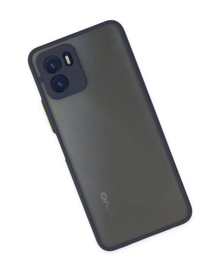 Vivo Y15s Kılıf Montreal Silikon Kapak - Lacivert