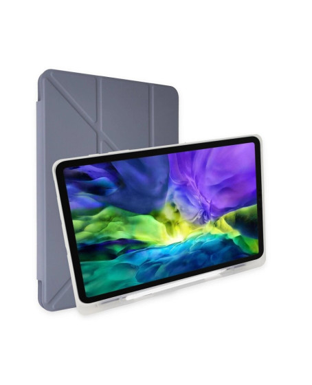 Samsung Galaxy X200 Tab A8 10.5 Kılıf Kalemlikli Mars Tablet Kılıfı - Lavender Samsung Galaxy X200 Tab A8 10.5 Kılıf Kalemlikli Mars Tablet Kılıfı - Lavender