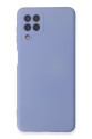 Samsung Galaxy A22 Kılıf Nano İçi Kadife Silikon - Lila