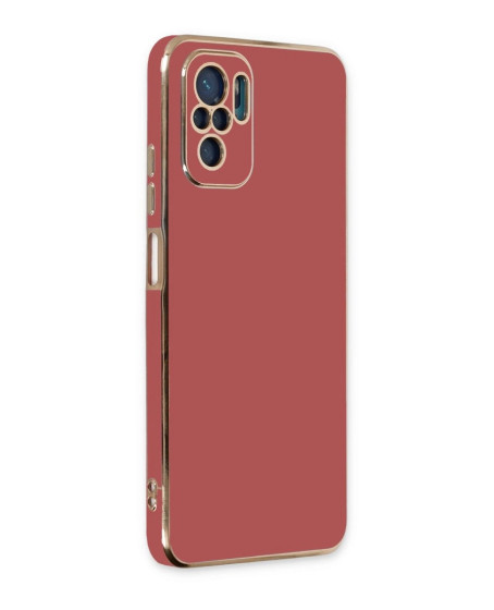 Xiaomi Redmi Note 10 Kılıf Volet Silikon - Kırmızı