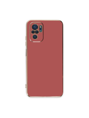 Xiaomi Redmi Note 10 Kılıf Volet Silikon - Kırmızı