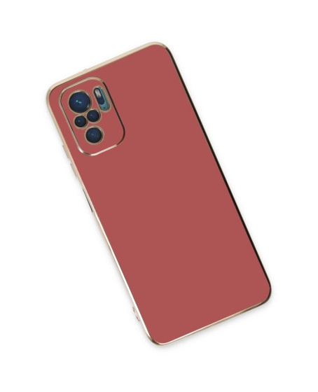 Xiaomi Redmi Note 10 Kılıf Volet Silikon - Kırmızı