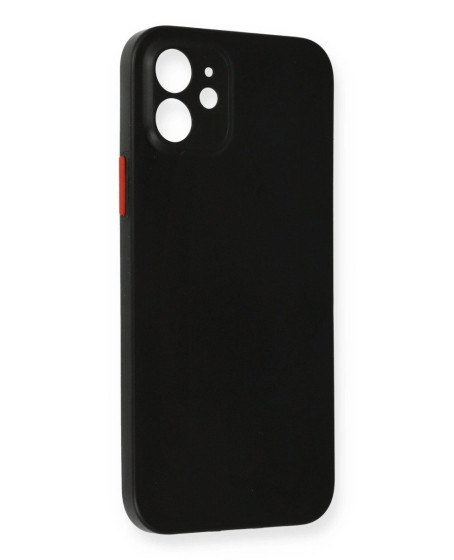 İphone 12 Kılıf Pp Ultra İnce Kapak - Siyah