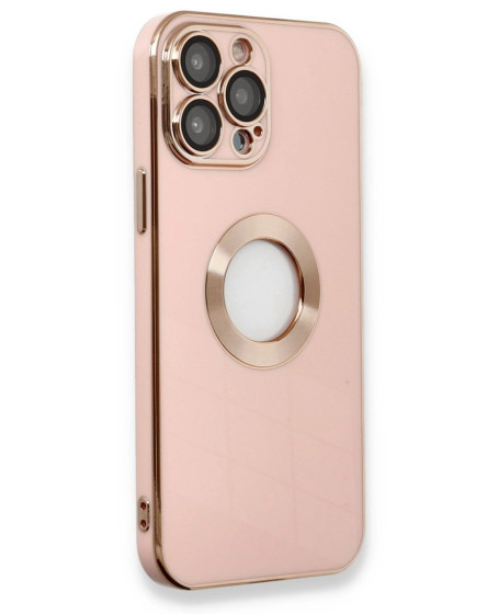 İphone 13 Pro Max Kılıf Store Silikon - Pembe