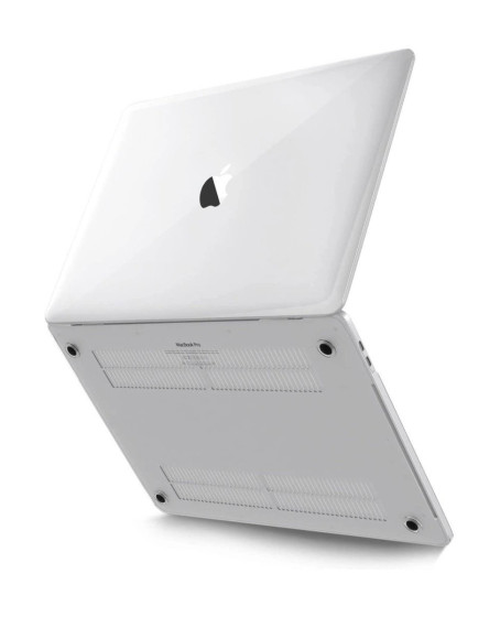 Macbook Pro 13 2020 Macbook Buzlu Kapak - Şeffaf