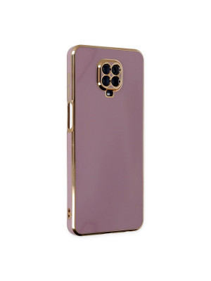 Xiaomi Redmi Note 9 Pro Kılıf Volet Silikon - Mor