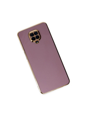 Xiaomi Redmi Note 9 Pro Kılıf Volet Silikon - Mor