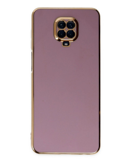 Xiaomi Redmi Note 9 Pro Kılıf Volet Silikon - Mor