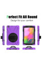 Samsung Galaxy T290 Tab A 8 Kılıf Amazing Tablet Kapak - Mor Samsung Galaxy T290 Tab A 8 Kılıf Amazing Tablet Kapak - Mor