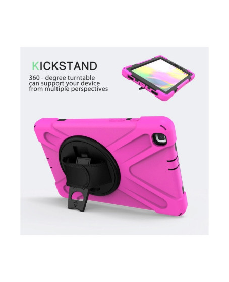 Samsung Galaxy T290 Tab A 8 Kılıf Amazing Tablet Kapak - Pembe Samsung Galaxy T290 Tab A 8 Kılıf Amazing Tablet Kapak - Pembe