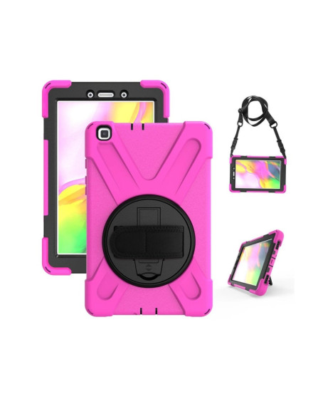 Samsung Galaxy T290 Tab A 8 Kılıf Amazing Tablet Kapak - Pembe Samsung Galaxy T290 Tab A 8 Kılıf Amazing Tablet Kapak - Pembe