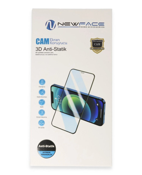 İphone 15 Pro 3d Antistatik Cam Ekran Koruyucu İphone 15 Pro 3d Antistatik Cam Ekran Koruyucu