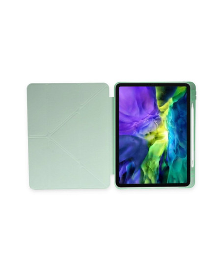 İpad 2022 10.9 (10.nesil) Kılıf Kalemlikli Mars Tablet Kılıfı - Açık Yeşil
