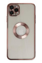 İphone 11 Pro Kılıf Slot Silikon - Rose Gold İphone 11 Pro Kılıf Slot Silikon - Rose Gold