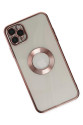İphone 11 Pro Kılıf Slot Silikon - Rose Gold İphone 11 Pro Kılıf Slot Silikon - Rose Gold