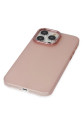 İphone 14 Pro Kılıf Modos Metal Kapak - Pembe