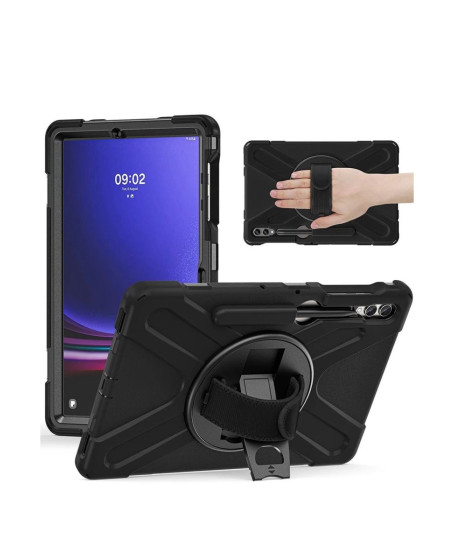 Samsung Galaxy X610 Tab S9 Fe Plus 12.4 Kılıf Amazing Tablet Kapak - Siyah Samsung Galaxy X610 Tab S9 Fe Plus 12.4 Kılıf Amazing Tablet Kapak - Siyah