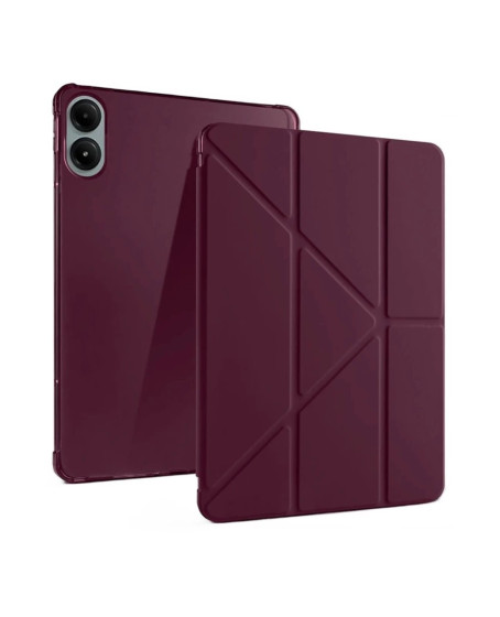 Xiaomi Redmi Pad Pro 12.1 Kılıf Kalemlikli Mars Tablet Kılıfı - Mürdüm