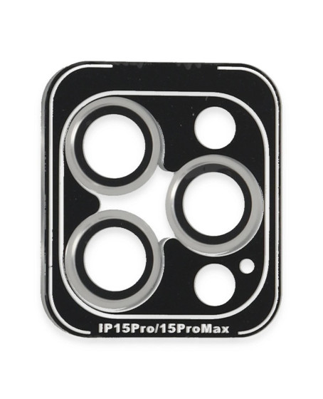 Joko İphone 15 Pro Max Pvd Metal Kamera Lens - Gümüş Joko İphone 15 Pro Max Pvd Metal Kamera Lens - Gümüş