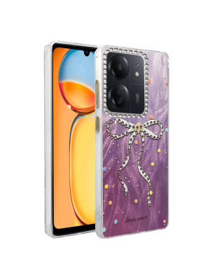 Xiaomi Redmi 13c Kılıf Blade Aynalı Desenli Kapak - Desen 1