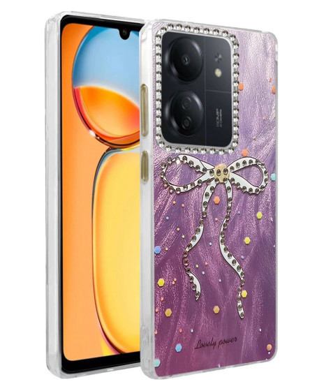 Xiaomi Redmi 13c Kılıf Blade Aynalı Desenli Kapak - Desen 1