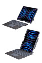 T5509d İpad Pro 12.9 (2022) Kılıf Palermo Ledli Klavyeli Standlı Tablet Kılıfı - Siyah T5509d İpad Pro 12.9 (2022) Kılıf Palermo Ledli Klavyeli Standlı Tablet Kılıfı - Siyah